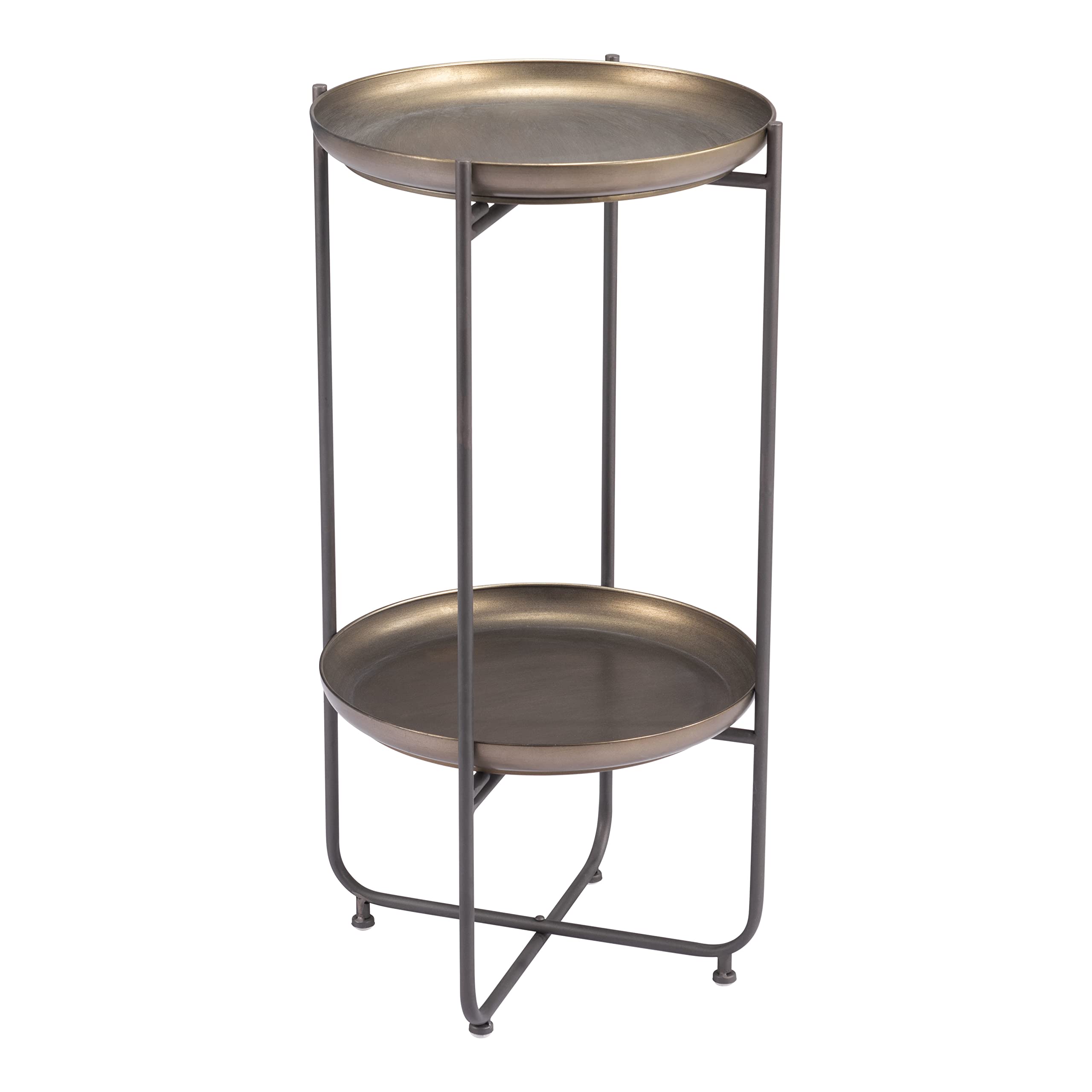 Zuo Bronson Accent Table Bronze