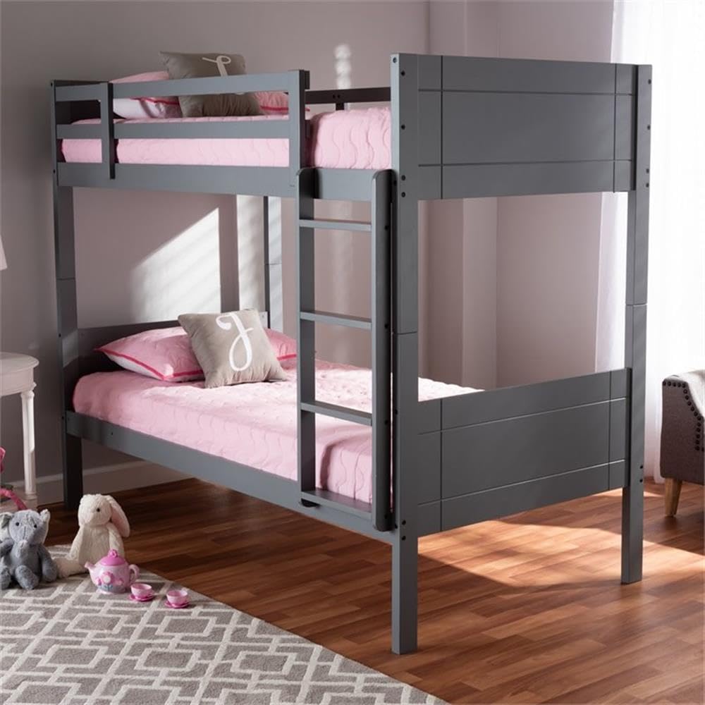 Baxton Studio Elsie Bunk Bed