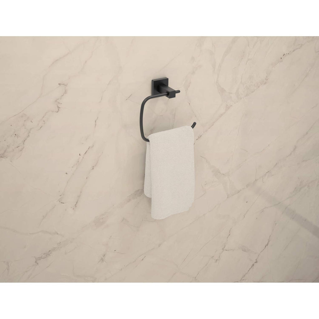 Symmons 36Ac3Bundlemb Duro 3-Piece Wall-Mounted Bathroom Hardware Set In Matte Black