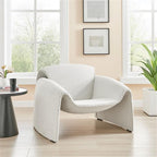 npd furniture and more Hilda Accent Chair, Standard, Boucle Beige