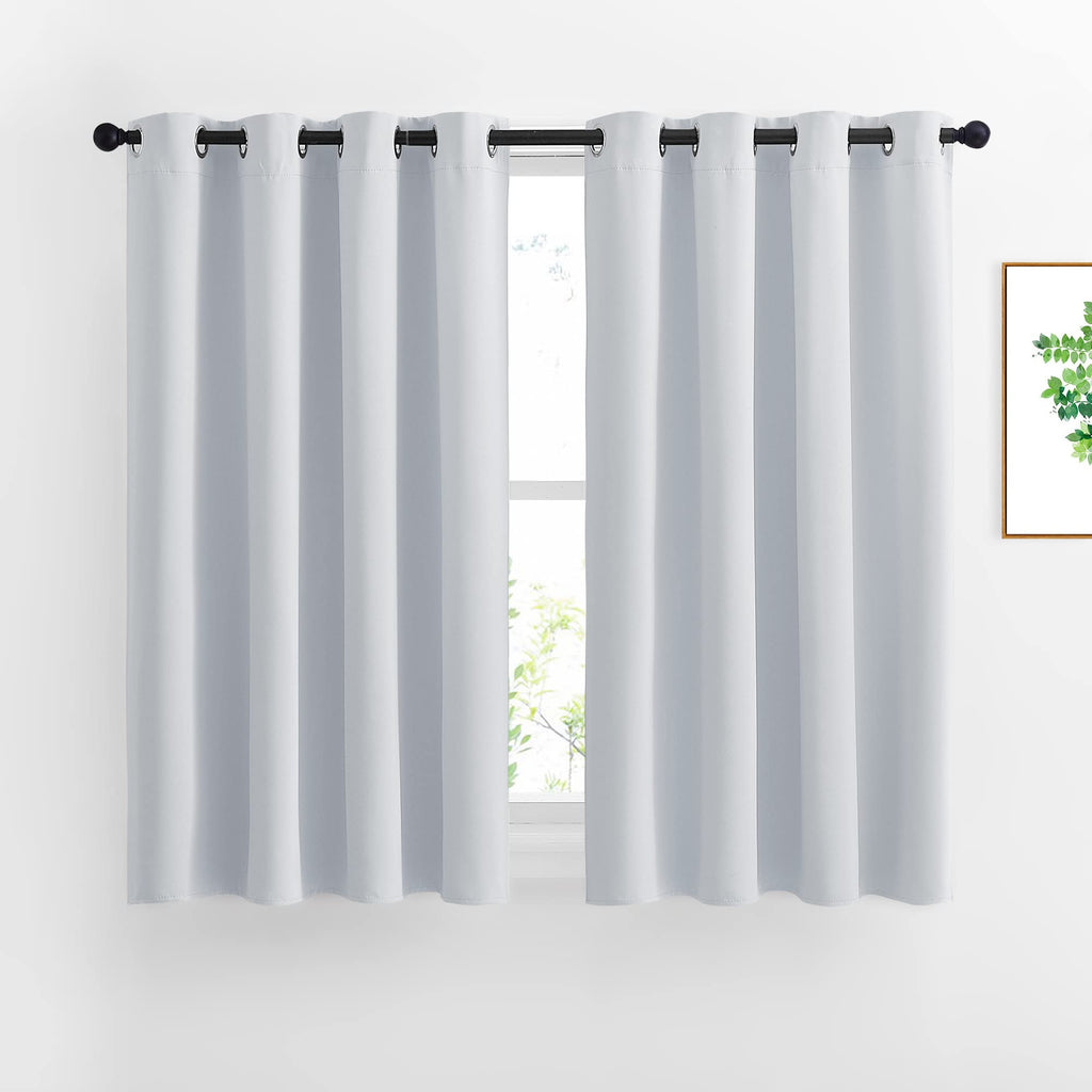 Nicetown Room Darkening Curtains For Living Room - Window Treatment Thermal Insulated Grommet Room Darkening Panels/Drapes For B