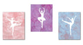 Ballerina Decor, Ballet Dancer Collection, Ballerina Silhouette, Wall Art Prints, Kids Room Decor, Gender Neutral Nursery Decor