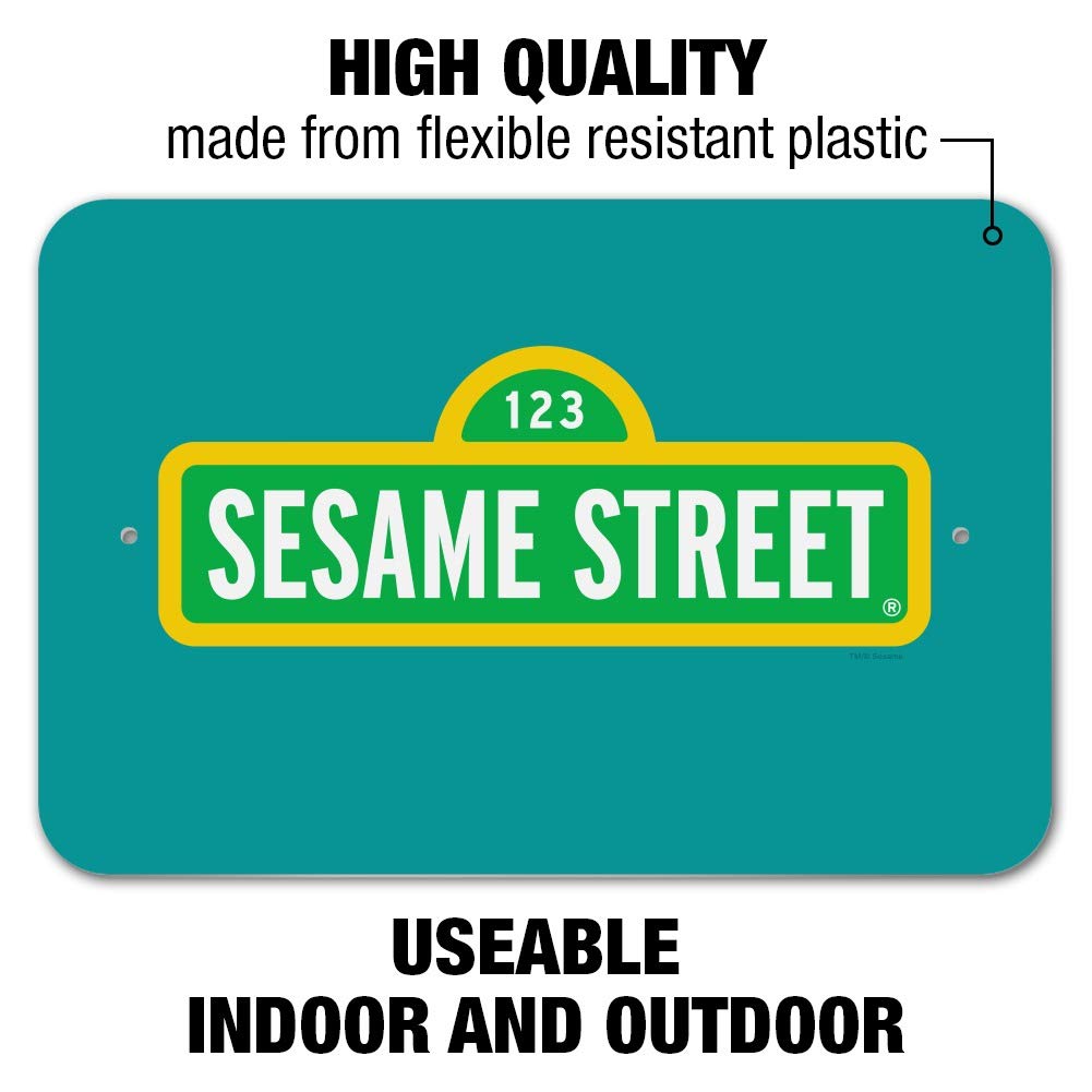 Graphics & More Sesame Street Logo Home Business Office Sign
