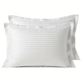 Huesland By Ahmedabad Cotton 210 Tc Cotton Pillow Cover Set Of 2  White