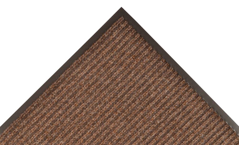 Notrax 117 Heritage Rib Entrance Mat, For Home Or Office, 3' X 6' Brown (117S0036Br)