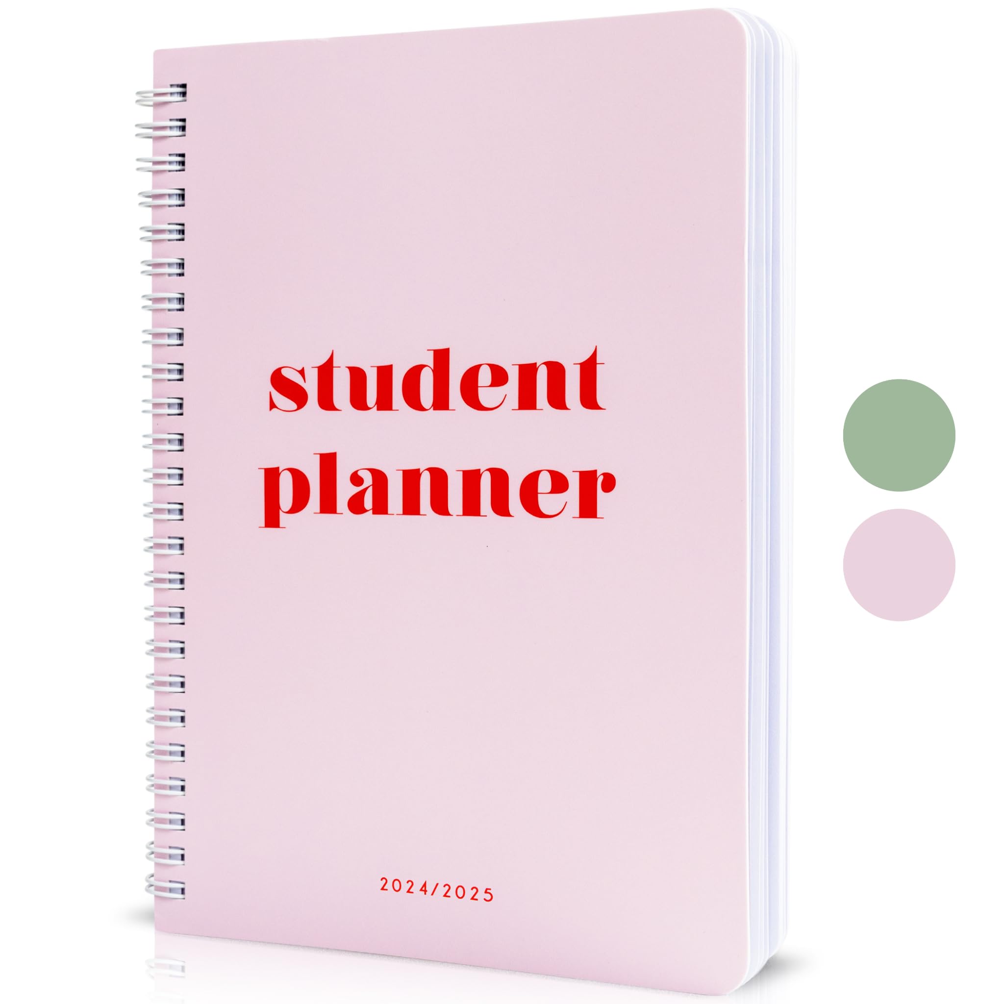 Simplified 2024-2025 Student Planner To Stay Organized - A Beautiful 8.5' X 5.5' Planner For Middle And High School Students W