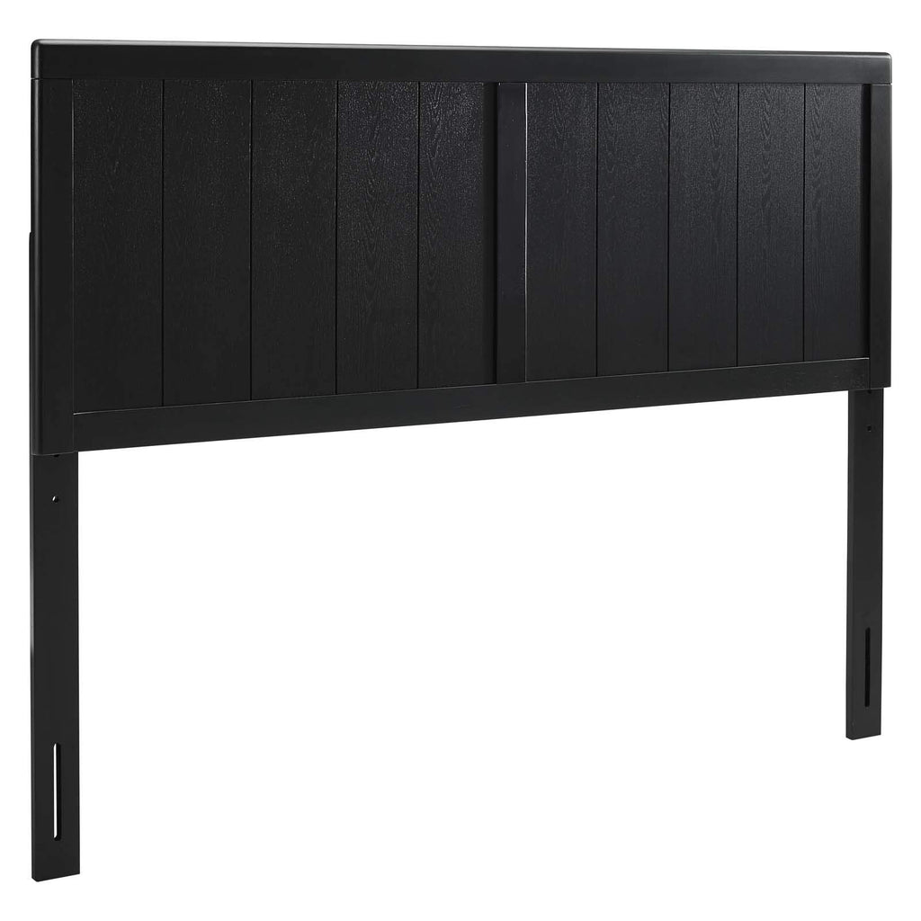 Modway Mod-6218-Blk Robbie Queen Wood Headboard, Black