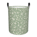 Sage Green Laundry Basket Foldable Laundry Hamper With Handles Waterproof Oxford Cloth Large Clothes Storage Bucket Toy Organize