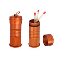 AceCamp Waterproof Matchbox Canister, Airtight Match Container, Watertight Box Keeps Matches Dry for Camping, Survival, Outdoors