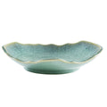 VOMANA Ceramic Decorative Dish, 12 Large Green Decorative Bowl, Versatile Centerpiece Decor, Key Bowl, Gift Decor Tray for Ent