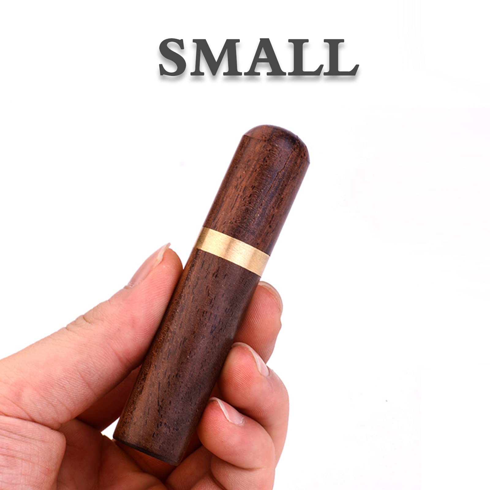 Aten 3 Pack Portable Wood Toothpick Holder | Mini Toothpick Box Pocket | Needle Box Pocket Case(Ebony/ Rosewood/ Beech)