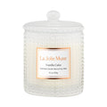 LA JOLIE MUSE Vanilla Cake Scented Candles, Vanilla Candles for Women, Candles for Home Scented, Natural Soy Candles, 75 Hours L