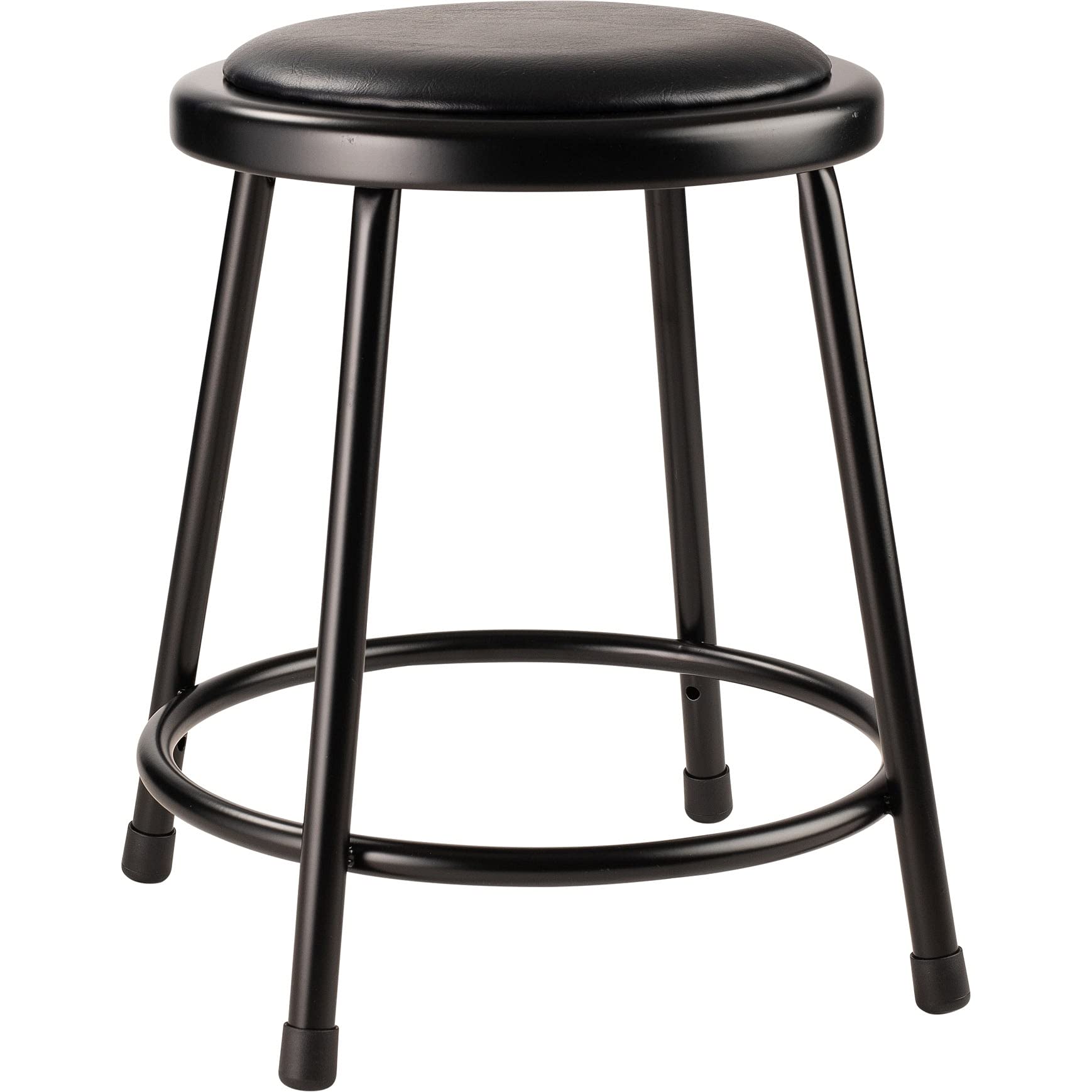 Nps 24" Heavy Duty Vinyl Padded Steel Stool