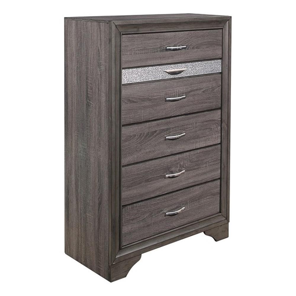 Global Furniture Usa Seville Chest In Gray Dresser