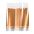 Taotenish 100Pcs Glitter Gel Pen Refills School Office Home Supplies - Dark Gold