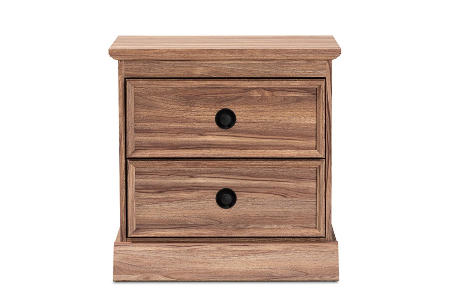 Baxton Studio Ryker Nightstand - Thumbnail 2