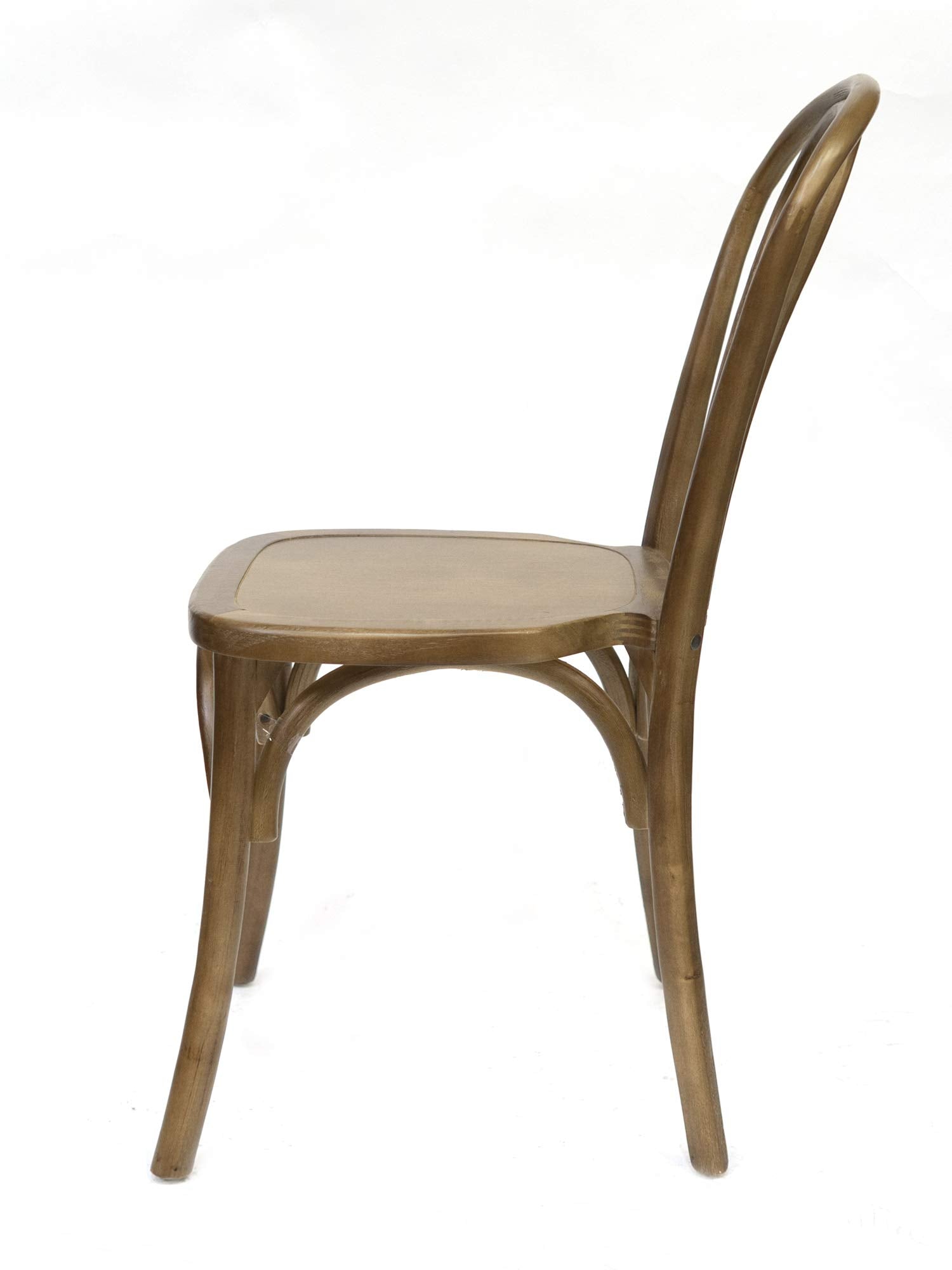 Commercial Seating Products Bentwood Tinted Raw Chairs, 1-Pack