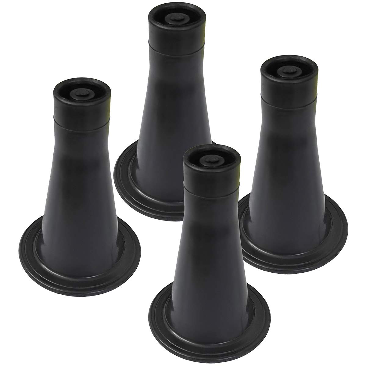CAFORO Bed Frame Feet That Replace Your Wheels. Replacement Feet Allow Your Bed to Be Stationary Without Damaging Your Floor (Se