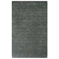 Rizzy Home | Tc8574 | Technique Collection | Wool Area Rug | 3' X 5' | Gray/Charcoal Solid