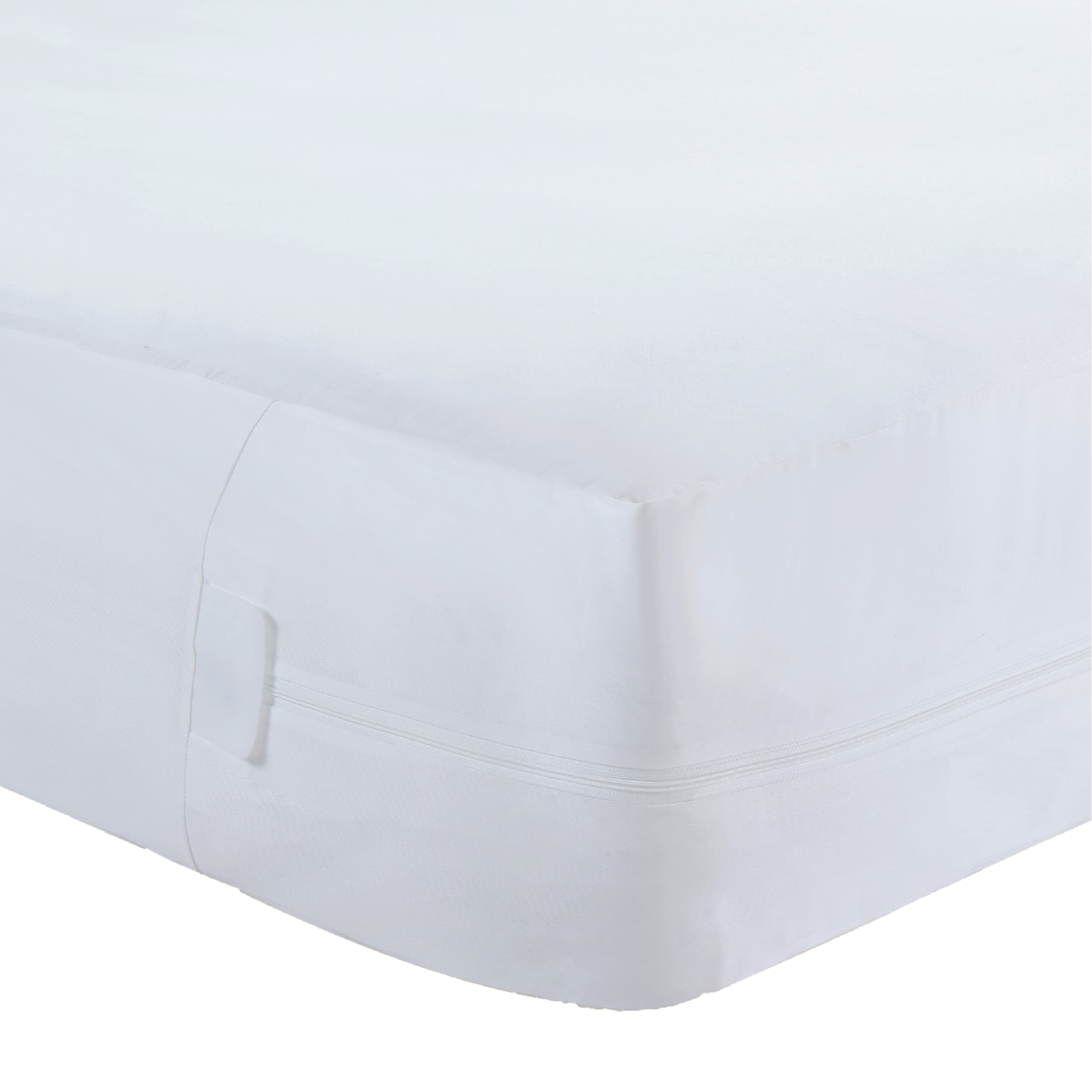 Bed Bug Blocker All-In-One Quiet Water Resistant Zip-Up Mattress Protector To Help Protect Against Irritants, Twin Bunk For Rv,