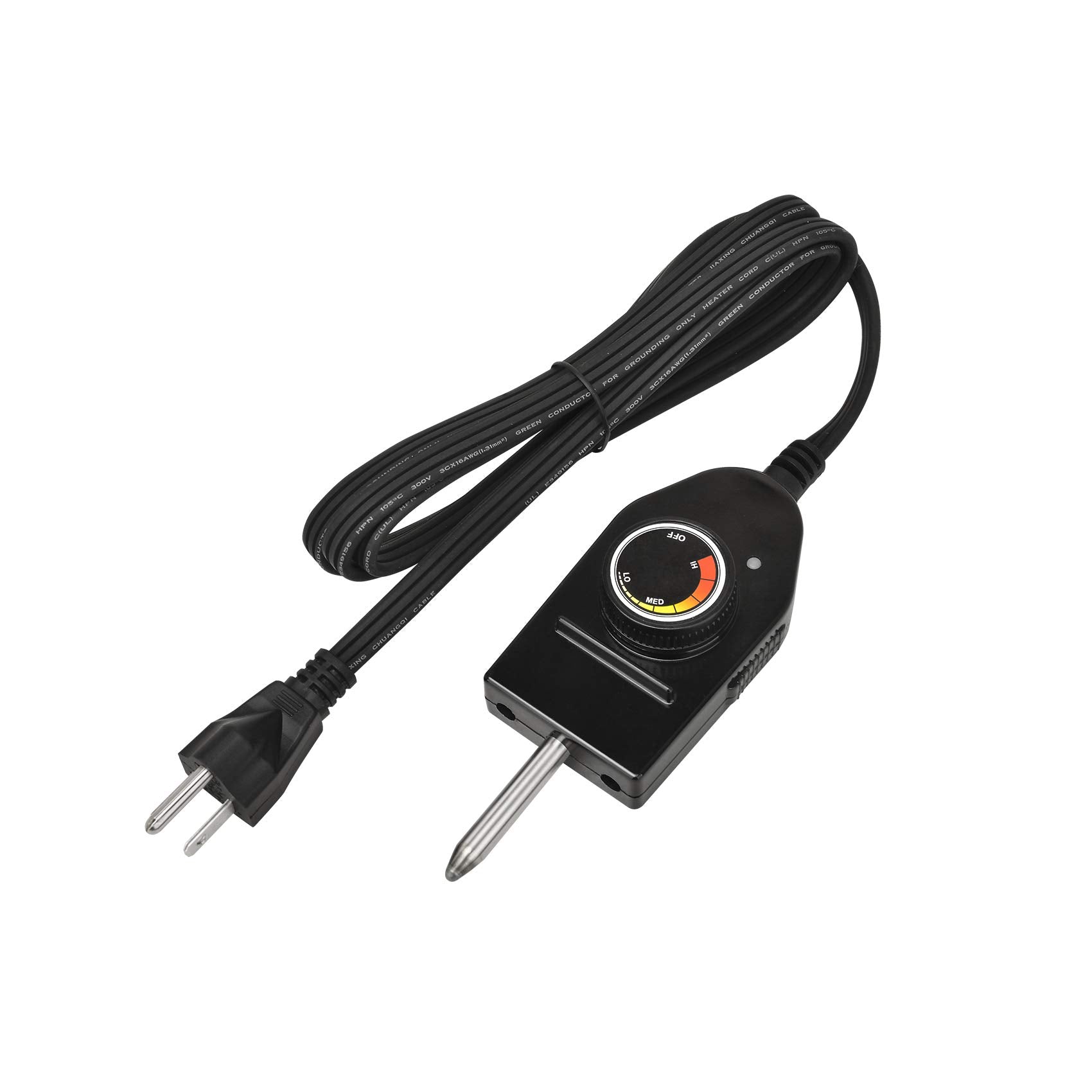 Stanbroil Power Cord Replacement With Thermostat Control For Smoker/Grill Heating Element By Stanbroil, Not Universal