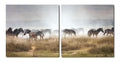 Baxton Studio VC-2056AB Painting Artwork, 19.68 x 19.68 x 1, A Zeal of Zebras