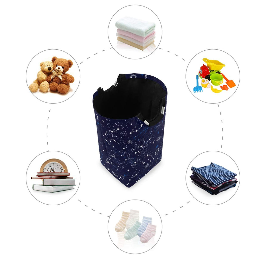 Nander Laundry Basket Dragonfly Watercolor Large Hamper Foldable Bag For Dirty Clothes Organizer Laundry Bag Picnic Baskets Prin