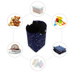 Nander Laundry Basket Dragonfly Watercolor Large Hamper Foldable Bag For Dirty Clothes Organizer Laundry Bag Picnic Baskets Prin