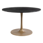 Zuo Taj Dining Table Black & Gold