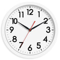 AKCISOT Wall Clock Silent Non Ticking Modern Wall Clocks Battery Operated 10 Inch, Analog Small Classic Clock Decorative for Bed
