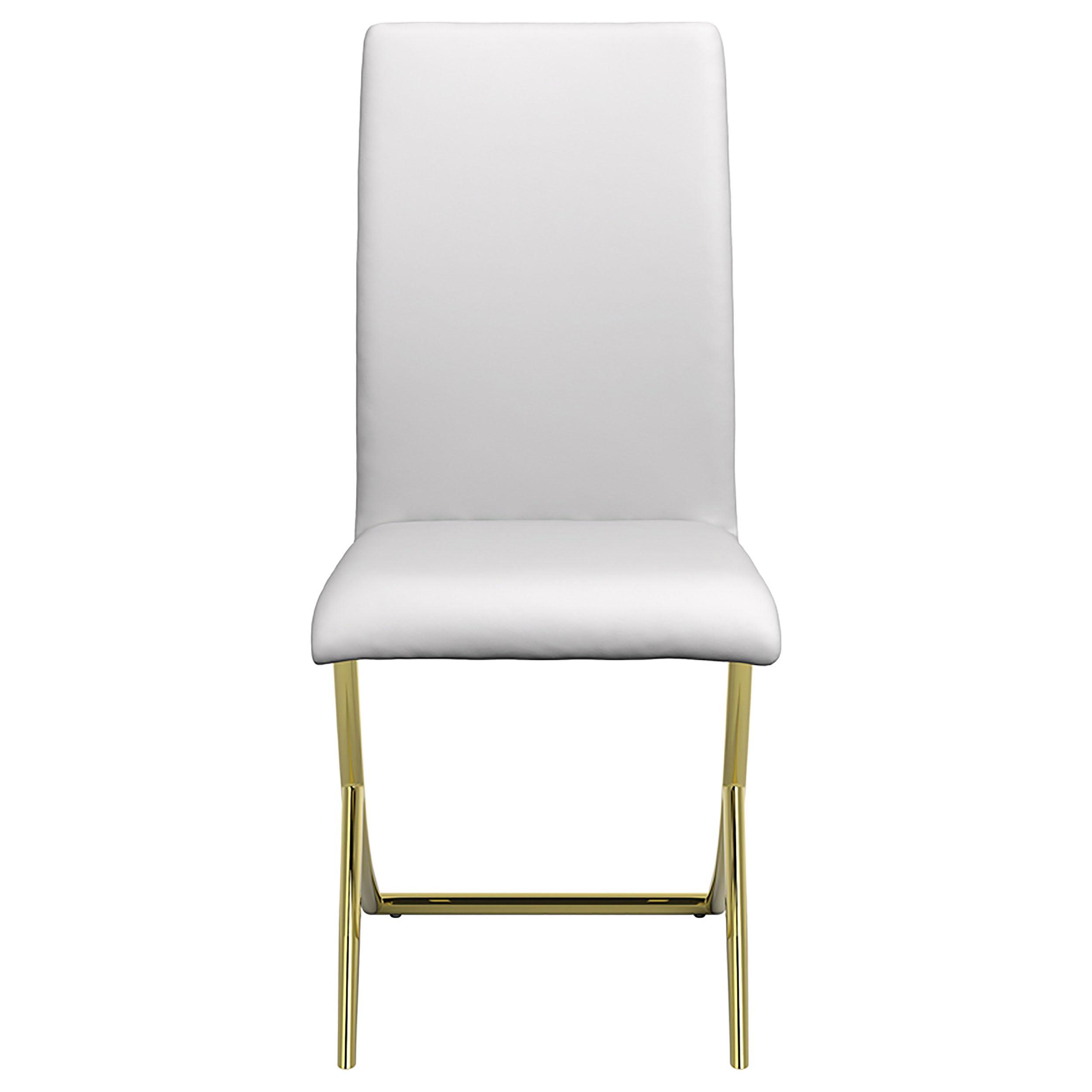 Coaster Home Furnishings Carmelia Upholstered Dining Side Chair White (Set of 4)