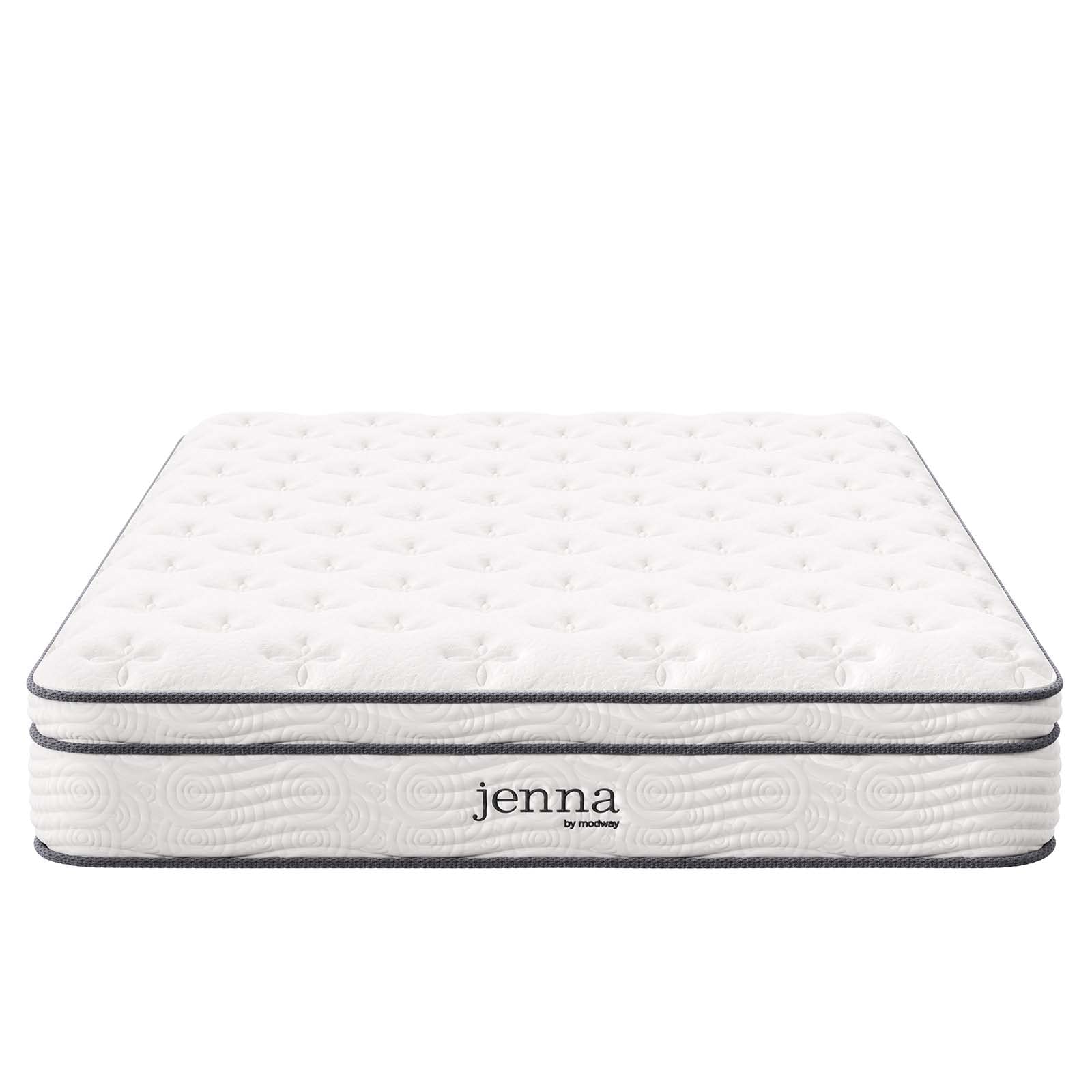 Modway Jenna 10?Innerspring and Memory Foam Full Mattress With Individually Encased Coils