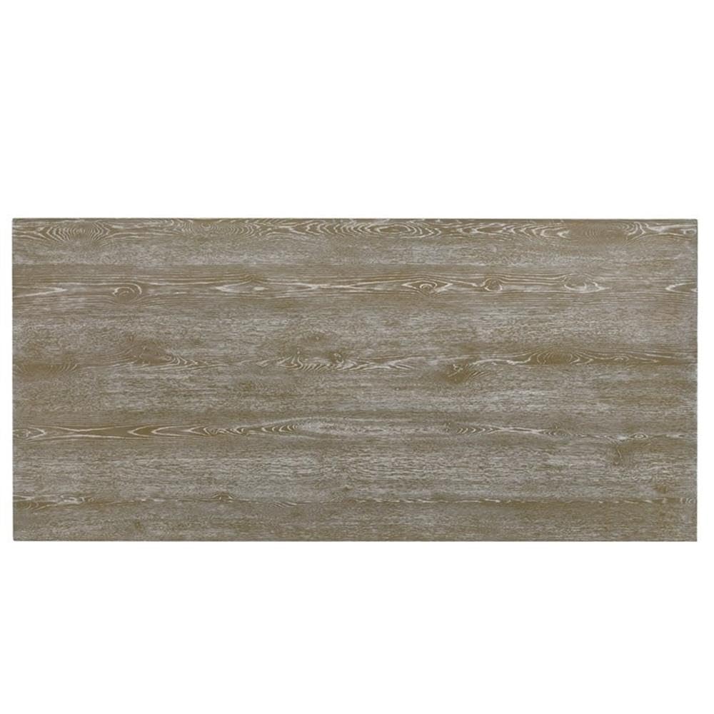 Acme Gabrian Rectangular Wooden Dining Table in Reclaimed Gray