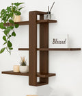 Livingloom Wooden Floating Shelves Wall Shelf/Wall Rack/Book Shelf/Home Decoration Shelves Home Storage, Ideal For Plants And Ph