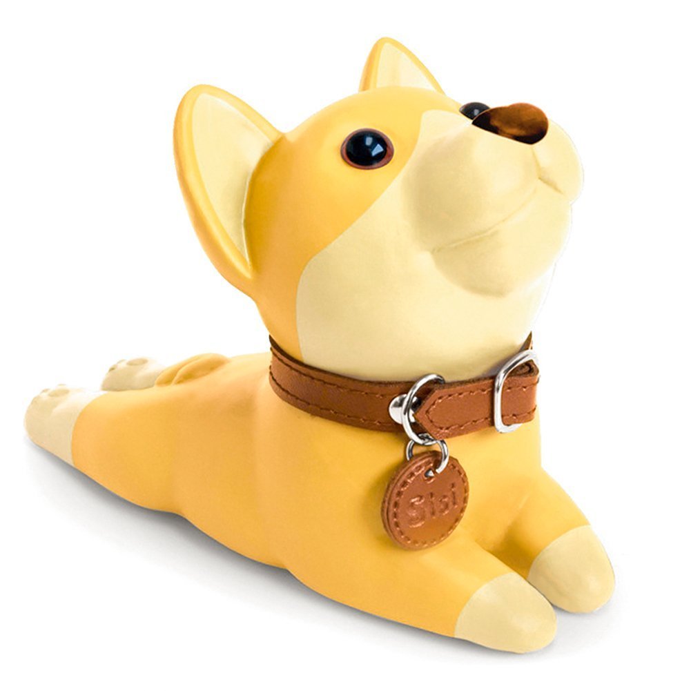 Domestar Cute Dog Door Stopper, Shiba Inu Door Stop Decorative Animal Doorstop Door Wedge