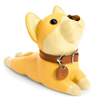 Domestar Cute Dog Door Stopper, Shiba Inu Door Stop Decorative Animal Doorstop Door Wedge