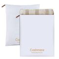 ARQRHTLY 2 Pack Cashmere Sweater Storage Bags, Large Breathable Washable Pure Cotton Zipper Pouch Organizers Covers Bags for Cas