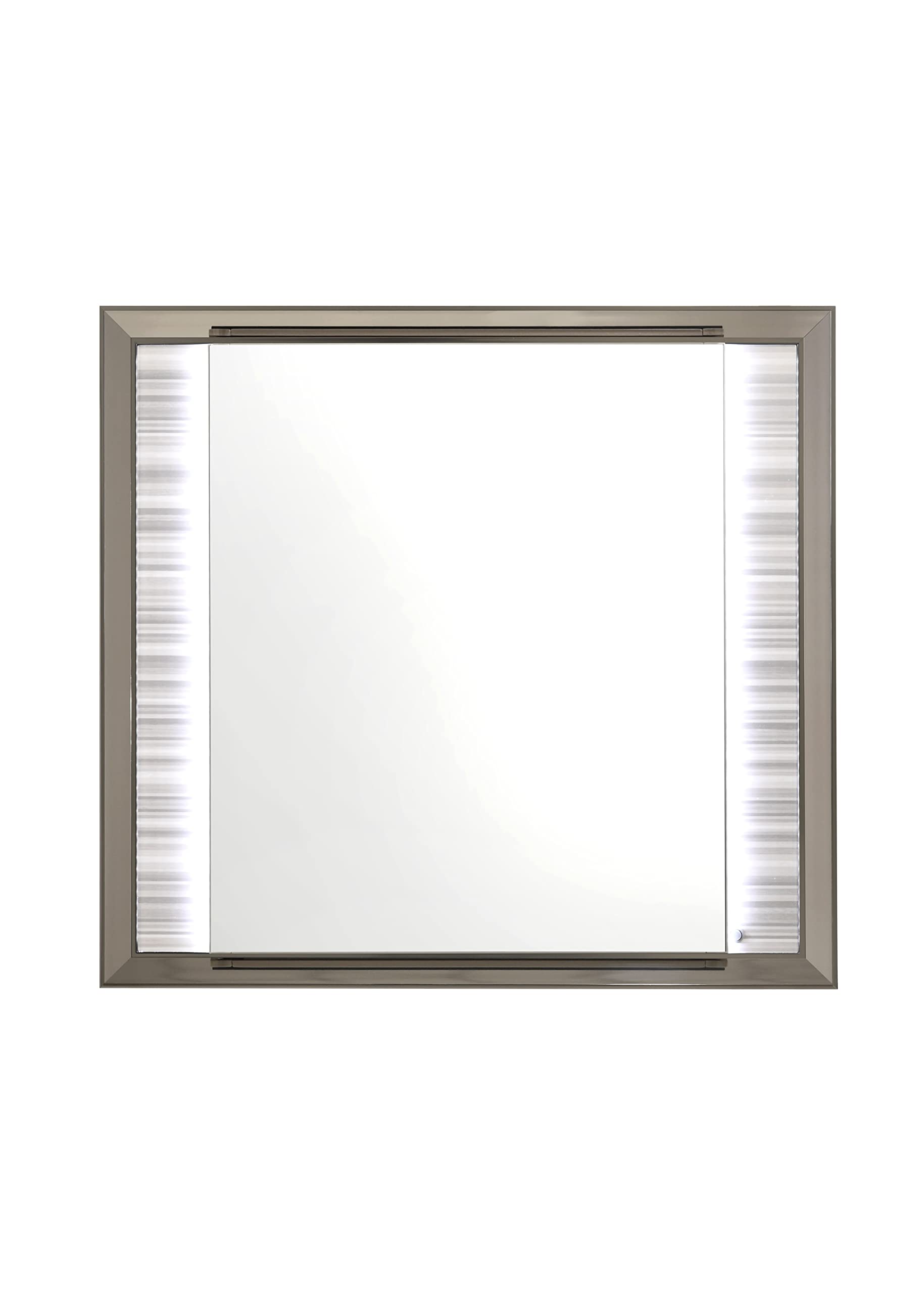 Global Furniture Usa Zambrano White Mirror