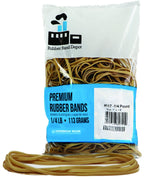 Rubber Bands, Rubber Band Depot, Size #117, Approximately 50 Rubber Bands Per Bag, Rubber Band Measurements: 7' X 1/8' - 1/4 P