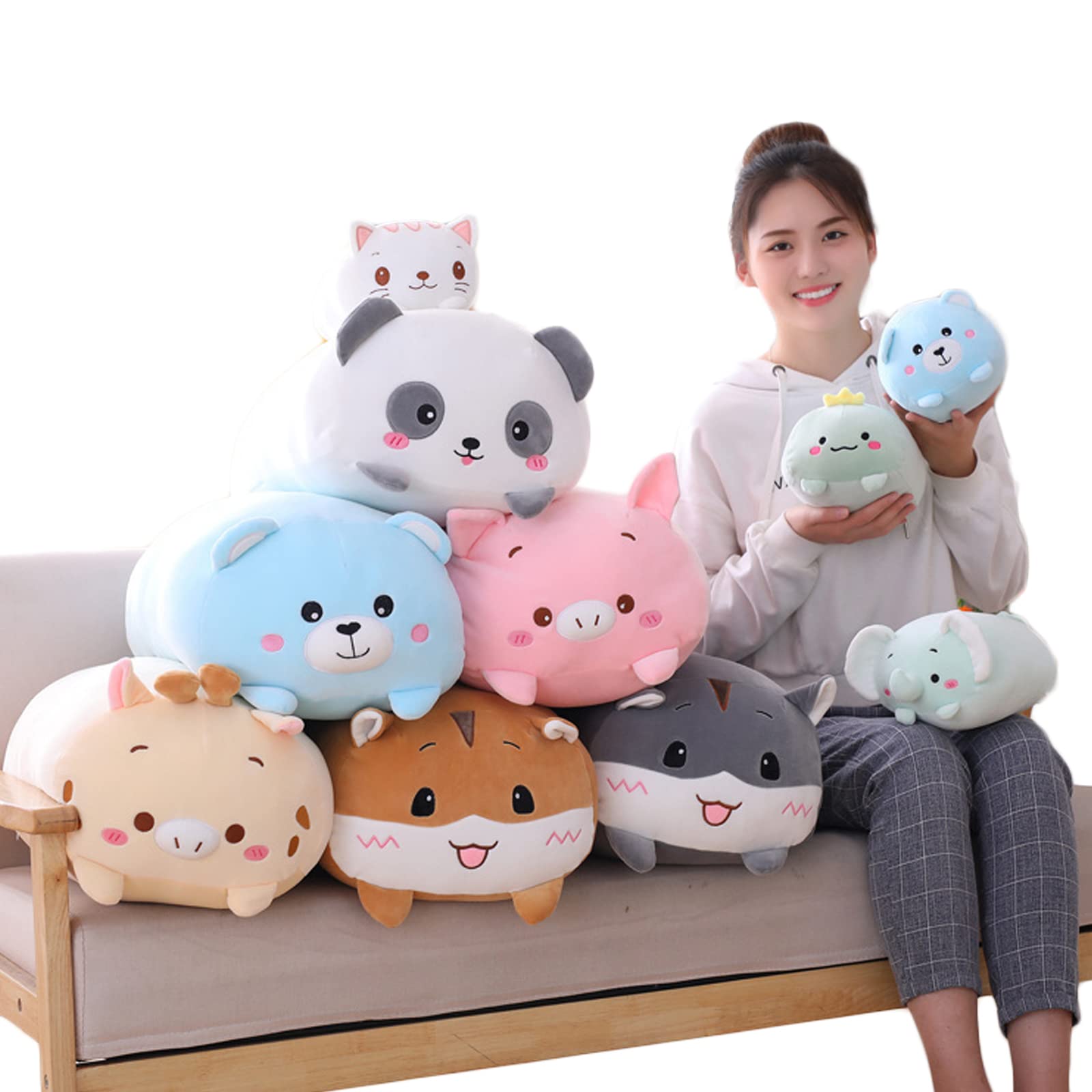 Dinosaur Plush Hugging Pillow, Soft Dinosaur Stuffed Animals Toys Gifts, 23.6'