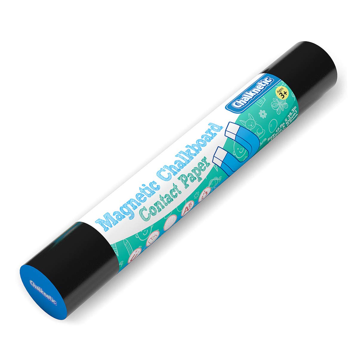 Magnetic Chalkboard Contact Paper, Self Adhesive Magnet Wall Board, Peel And Stick Magnetic Wallpaper For Kids Toddlers Preschoo