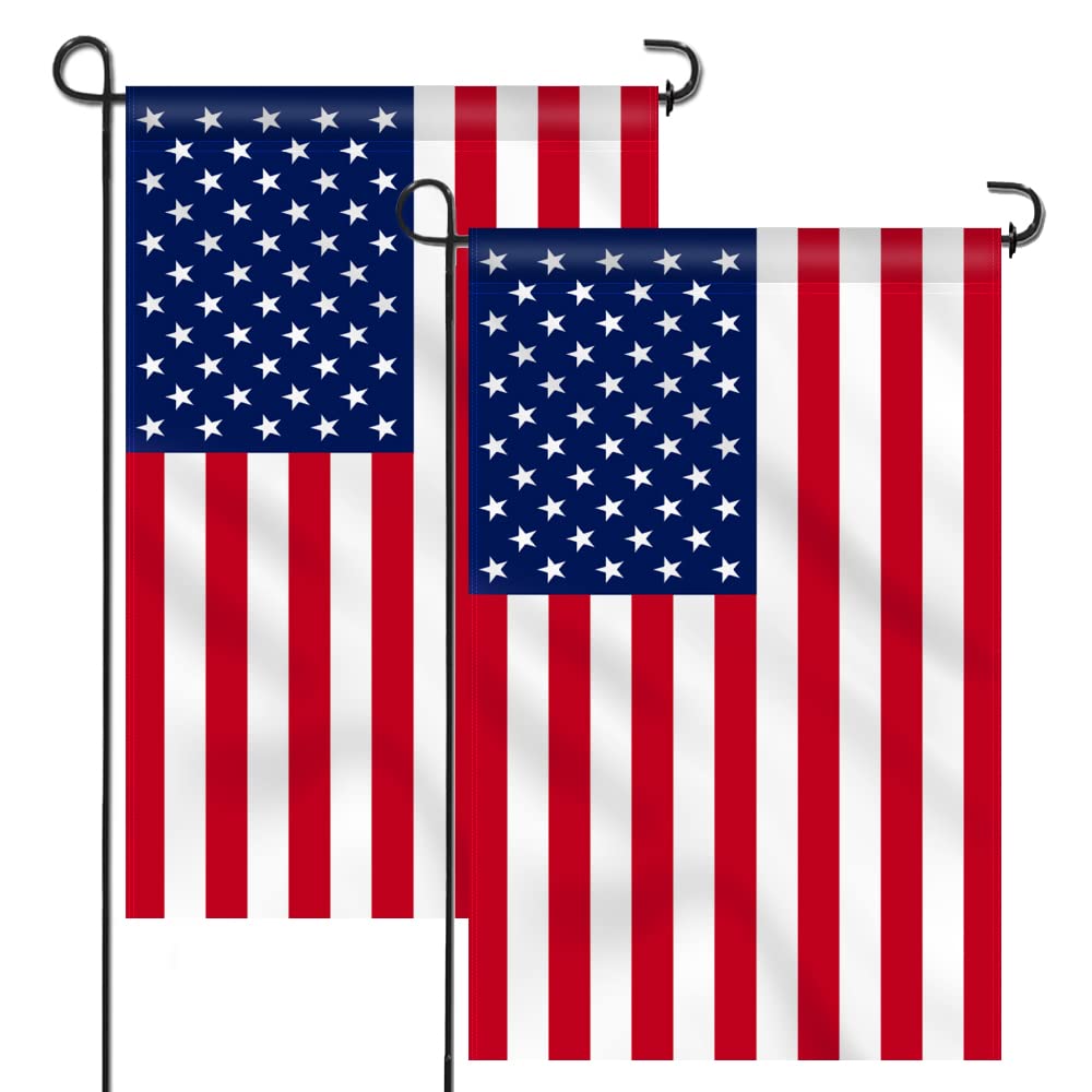 Anley Double Sided Premium Garden Flag Us Garden Flag - Usa American United States July 4Th Independence Day Patriotic Decorativ