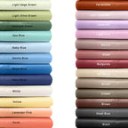 Twin Size Fitted Bed Sheet - Hotel Luxury Single Fitted Bottom Sheet Only - Fits Mattress Between 8 To 16 Inches - Deep Pockets, Extra Soft & Wrinkle Free - Comfy Breathable & Cooling - Heathered Grey