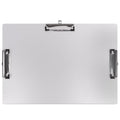 Three-Clip Landscape Clipboard,Metal Clip Board With Pen Holder,11X17 Inche Aluminum Clipboards,Classroom Must Haves Sketch Boar