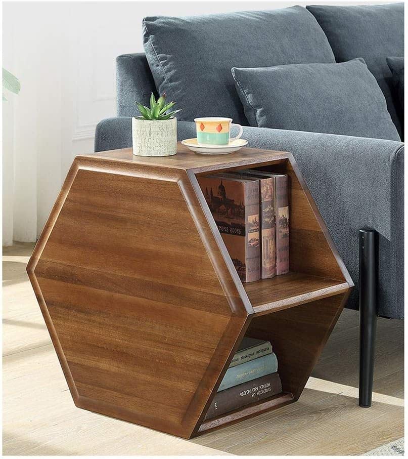 MTANK Adjustable Table Stands Couch Side Table, Swivel TV Tray Table, 360 CShaped End Table, Slides Under Couch