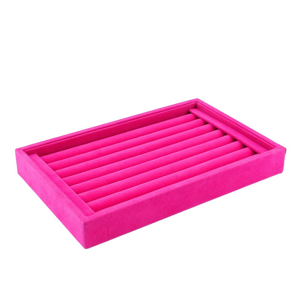 Jewelery Tray, Storage Box Tray Case Organiser Display Tray, Jewellery Display 1PCS for Jewelry Shop Girl