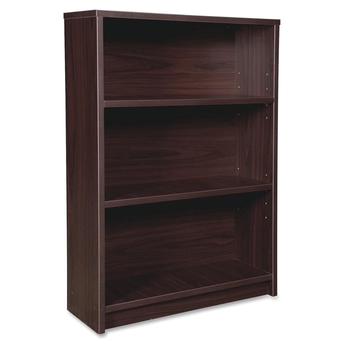 Lorell Prominence Espresso Laminate Bookcase, 34&quot; X 12&quot; X 48&quot;