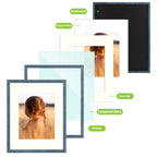 Golden State Art, 16X20 Picture Frame With Mat For 11X14 - High Definition Glass Wall Mounting Horizontal Vertical Displaylay (B