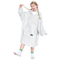 Catalonia Oversized Blanket Hoodie Sweatshirt For Kids, Wearable Fleece Pullover With Large Front Pocket, Teen Boys Girls Gift D