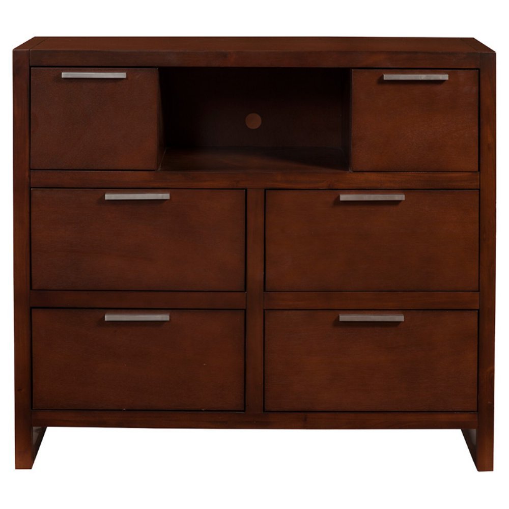 Alpine Furniture Urban 4 Drawer Tv Media Chest